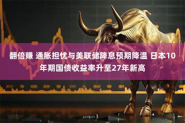 翻倍赚 通胀担忧与美联储降息预期降温 日本10年期国债收益率升至27年新高